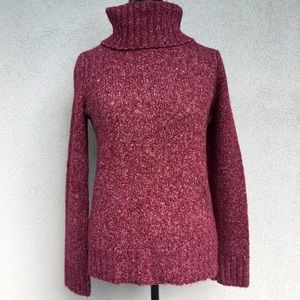 L.L.Bean Wool Blend Turtleneck Sweater